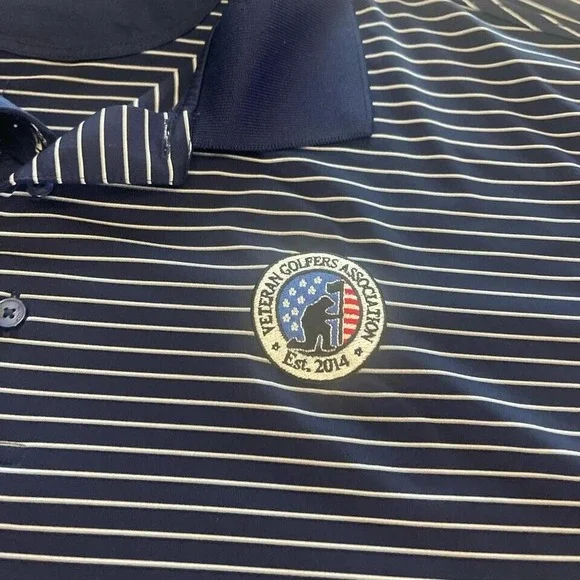 Bobby Jones X-H2O Performance Golf Polo Veteran Golfers Men's Shirt 2X - Picture 2 of 7